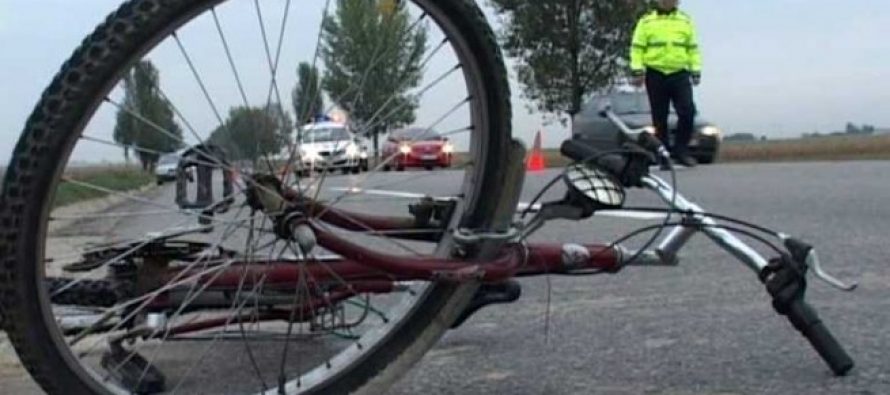 Un șofer beat a accidentat un biciclist beat în Săvinești