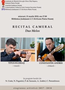 Duo Melos la Piatra Neamt