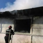 Incendiu locuinta pompieri