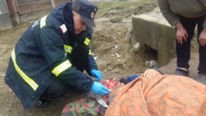 Victima pompieri Roman