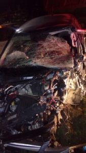 Accident victima incarcerata Borca