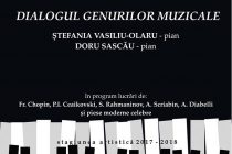 „Dialogul genurilor muzicale”, un nou recital la Piatra Neamţ