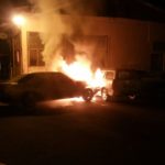 Masina incendiata str Mihai Viteazu (2)
