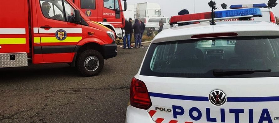Accident rutier cu 3 victime pe E85, în localitatea Tămășeni
