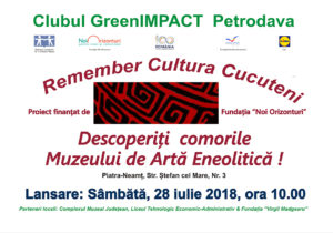 Afis Remember Cultura Cucuteni 28 iulie