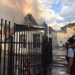 Incendiu unitate economica Tg. Neamt (1)