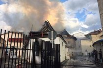 Incendiu la o unitate economică din Tg. Neamţ