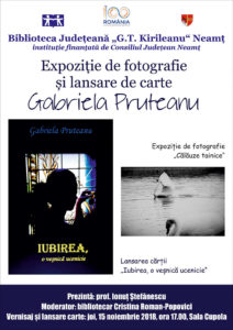 Afis lansare carte Pruteanu