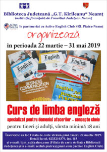 Curs limba engleza pentru afaceri 2019