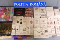 Parfumuri și cosmetice contrafăcute confiscate de polițiști
