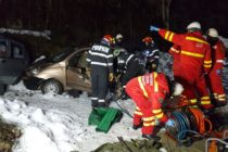 Simulare: Plan ROȘU de intervenție la un accident rutier, la Bicaz-Chei