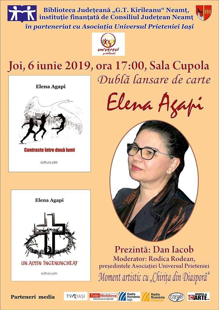 dubla lansare carte Agapi