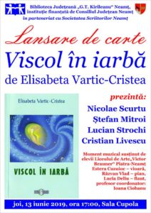 Afis lansare carte Vartic