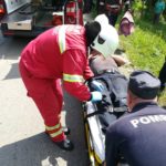 Tractor rasturnat in parau Raucesti (2)