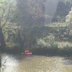 Accident feroviar pe un pod ISU Neamt (1)