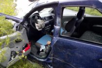Accident cu o victimă încarcerată, în comuna Grințieș