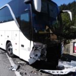 Accident rutier autoturism autocar (1)