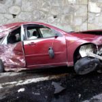 Accident rutier autoturism camion Bistricioara (2)