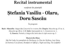 Un nou recital instrumental în stagiunea artistică 2019-2020