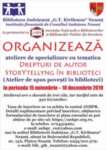 ateliere ANBPR drepturi de autor