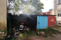 A încercat să sudeze și a dat foc la garaj
