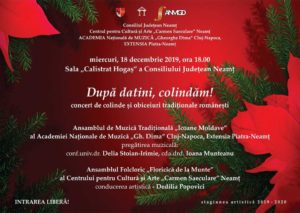 Dupa datini colindam Targul de Craciun