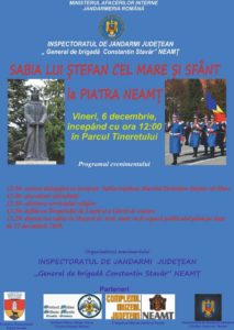 Sabia lui Stefan cel Mare la Piatra Neamt