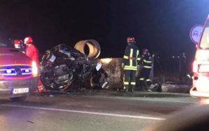 Accident rutier mortal Traian Sabaoani