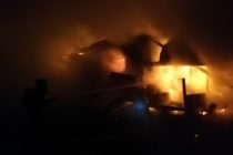 Incendiu la o locuință din Botești provocat de un scurtcircuit