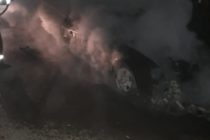 Autoturism incendiat intenționat în comuna Dulcești
