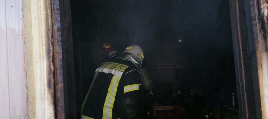 Incendiu provocat intenționat la o locuință din Borlești