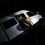 Microbuz cazut in raul Bicaz