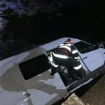 Microbuz cazut in raul Bicaz 2