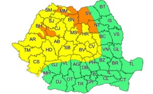 atentionare meteorologica cod portocaliu 10.02.2020
