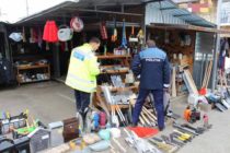 Acțiune de amploare a polițiștilor în piața agroalimentară din Tg. Neamț