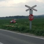 accident feroviar autoturism lovit de tren (1)