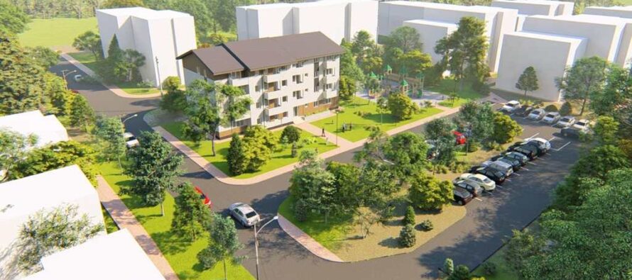 Se lucrează la noul bloc de locuințe ANL din Piatra Neamț