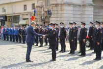 Pompier nemțean premiat cu ”Emblema de Onoare a IGSU”
