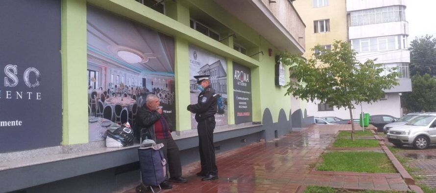Amenzi pentru cerșetorie aplicate de polițiștii locali