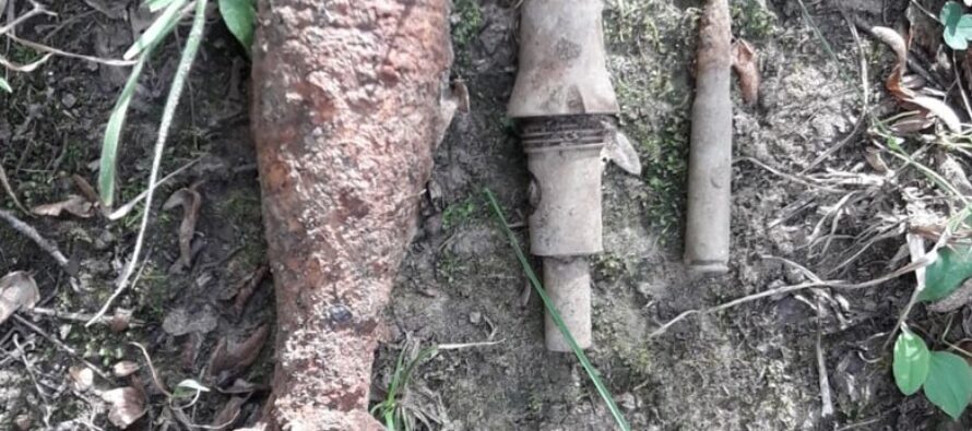 Elemente de muniție neexplodată descoperite în comuna Ion Creangă
