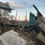 accident rutier autoturism TIR Baltatesti (2)