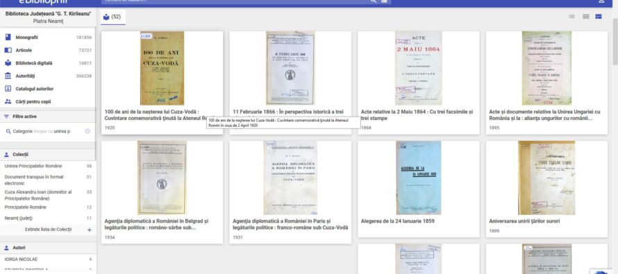 Ziua Unirii, sărbătorită în format digital la Biblioteca Județeană