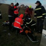 accident rutier autoturism izbit in podet oglinzi 2