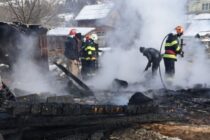 Incendiu la un gater din comuna Hangu