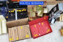 Parfumuri, îmbrăcăminte și jucării contrafăcute confiscate de polițiștii romașcani