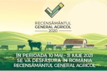 Recensământului General Agricol va începe pe 10 mai