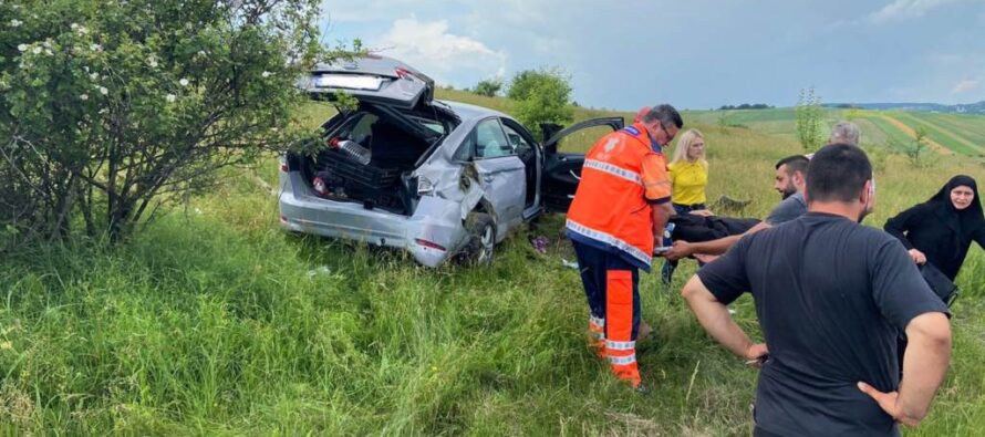 Accident rutier cu 2 victime în localitatea Oglinzi