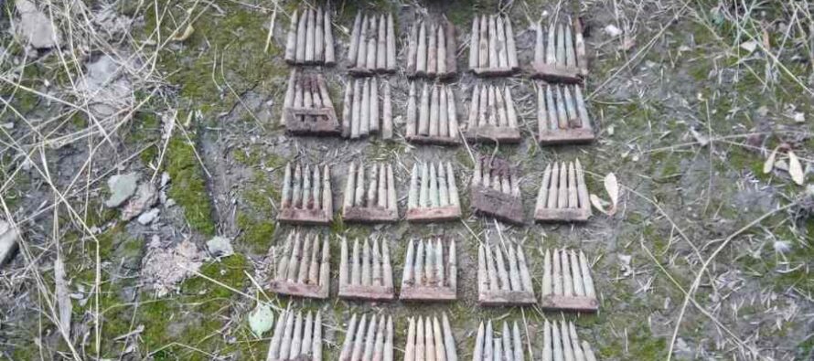 Mai multe elemente de muniție neexplodată descoperite în comuna Bicazu Ardelean