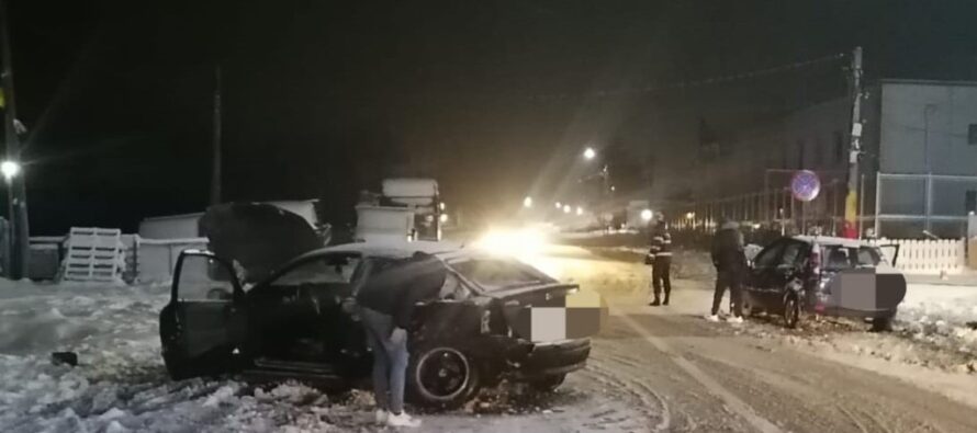 Doi tineri au fost răniți în urma unui accident rutier în comuna Alexandru cel Bun