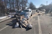 Accident rutier între un autoturism și o căruță în comuna Dragomirești